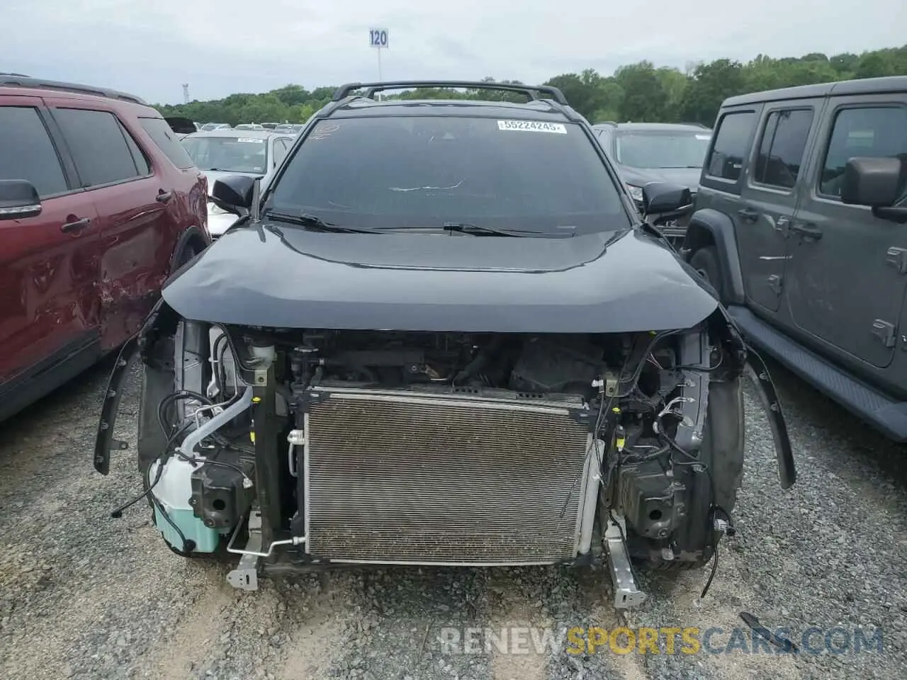 5 Photograph of a damaged car 2T3C1RFV8LC065620 TOYOTA RAV4 2020