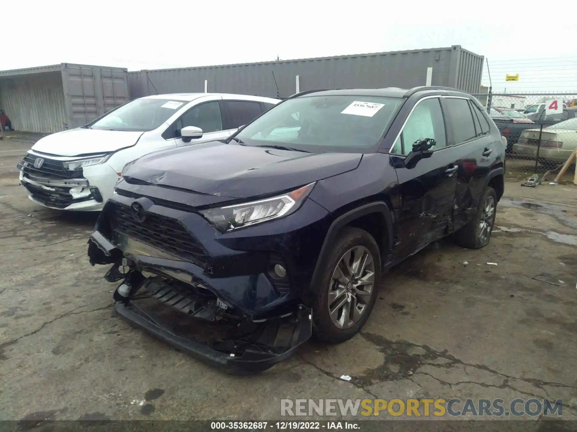 6 Photograph of a damaged car 2T3C1RFV8LW070119 TOYOTA RAV4 2020