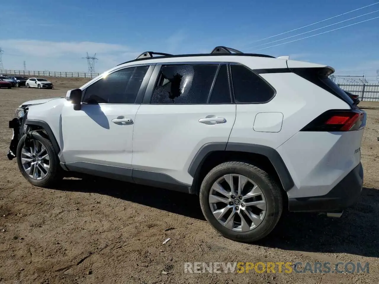 2 Photograph of a damaged car 2T3C1RFV8LW076549 TOYOTA RAV4 2020