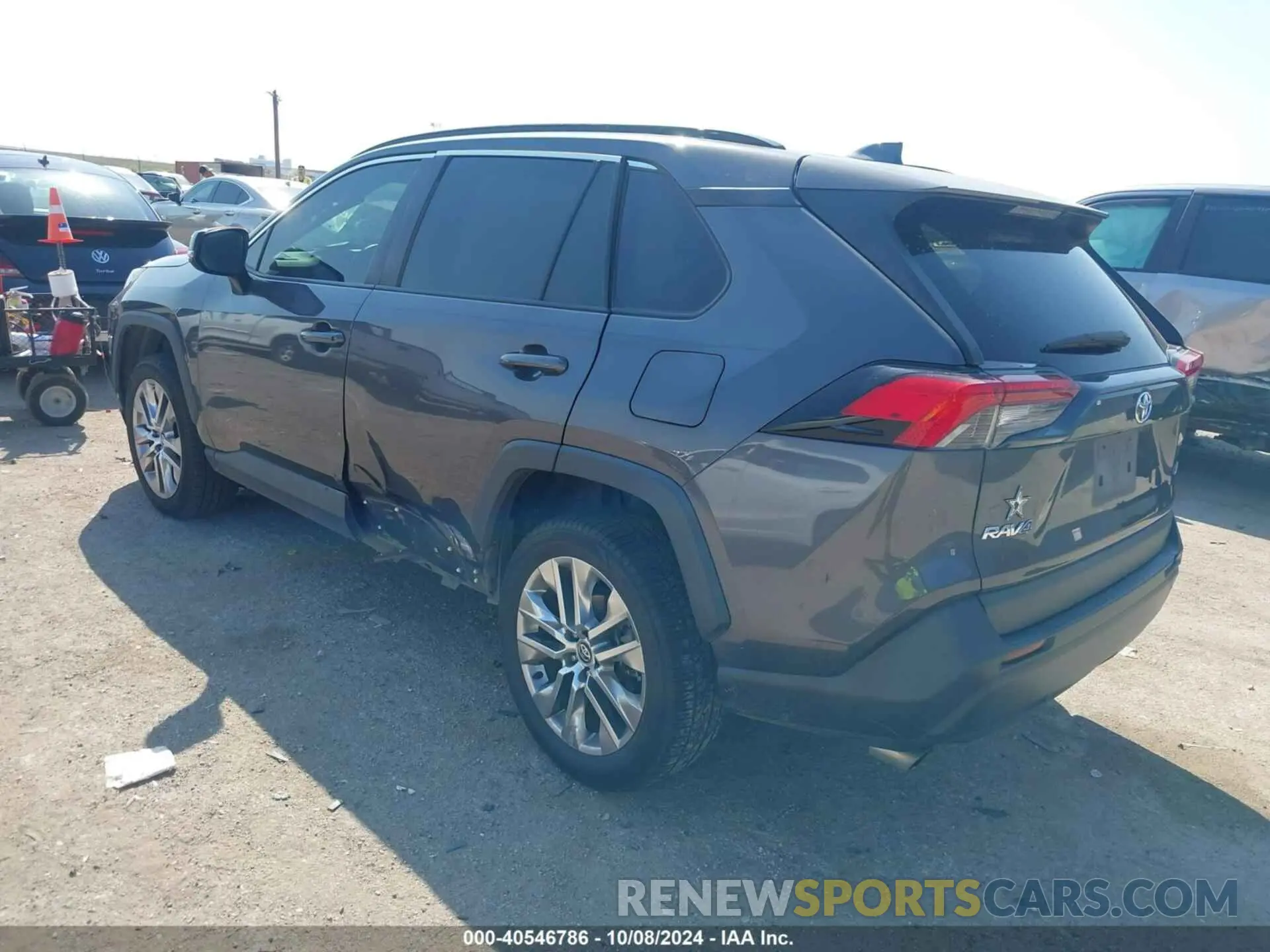 3 Photograph of a damaged car 2T3C1RFV8LW080777 TOYOTA RAV4 2020