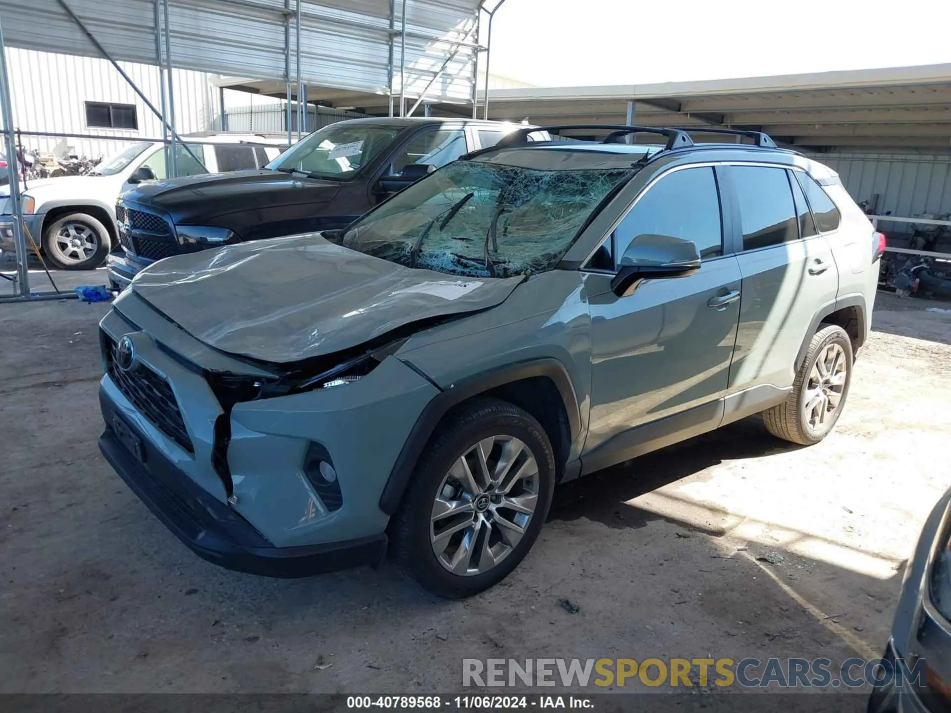 2 Photograph of a damaged car 2T3C1RFV8LW098454 TOYOTA RAV4 2020