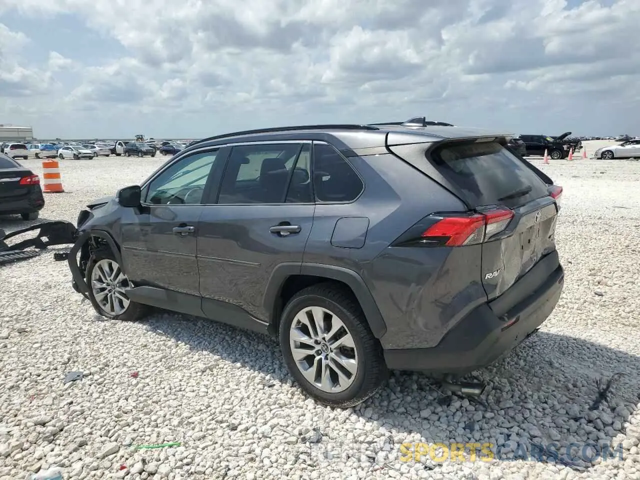 2 Photograph of a damaged car 2T3C1RFV9LW086698 TOYOTA RAV4 2020