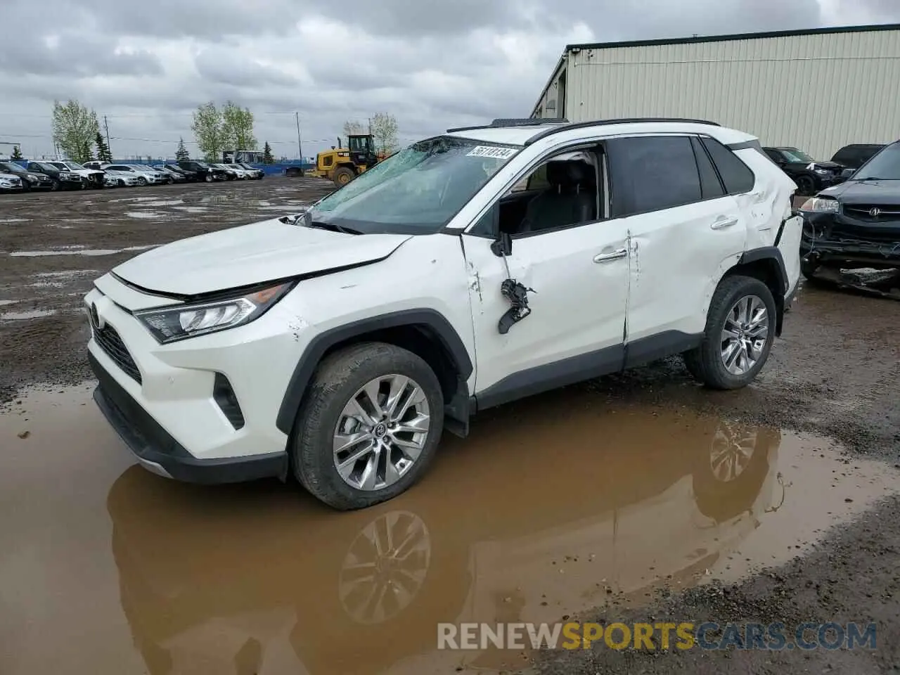 1 Photograph of a damaged car 2T3D1RFV7LC111894 TOYOTA RAV4 2020