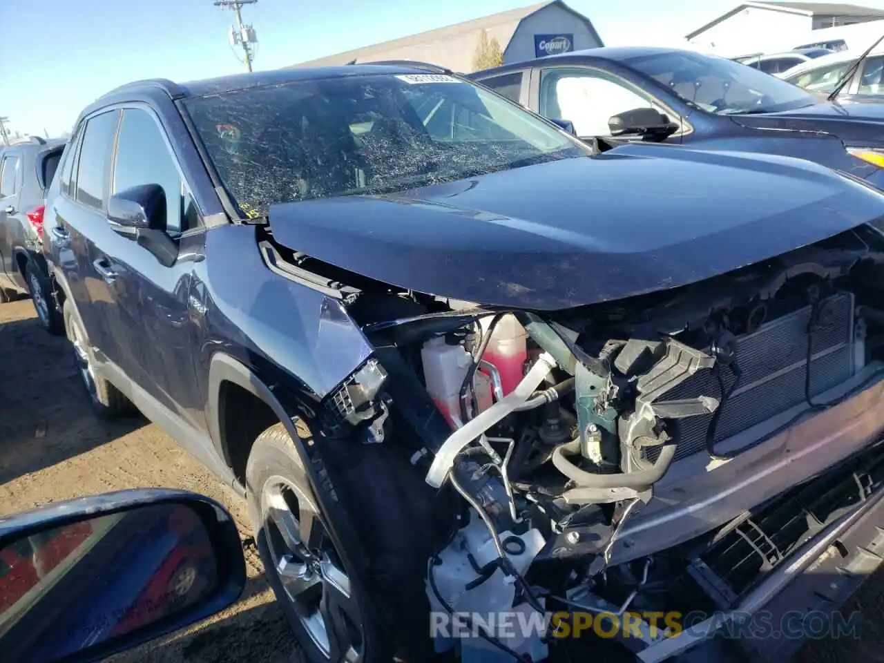 4 Photograph of a damaged car 2T3DWRFV1LW070940 TOYOTA RAV4 2020