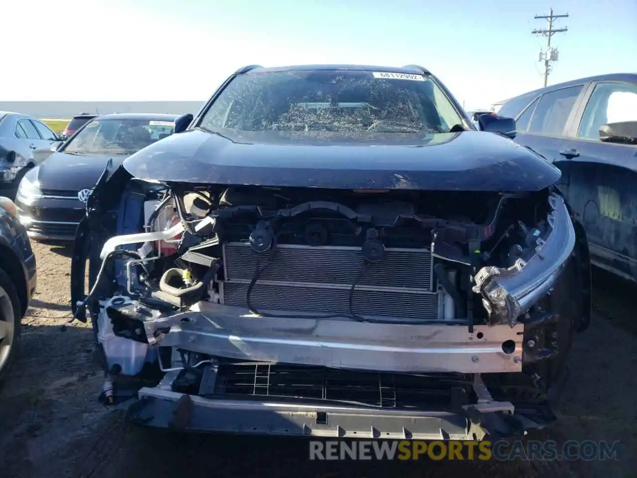 5 Photograph of a damaged car 2T3DWRFV1LW070940 TOYOTA RAV4 2020