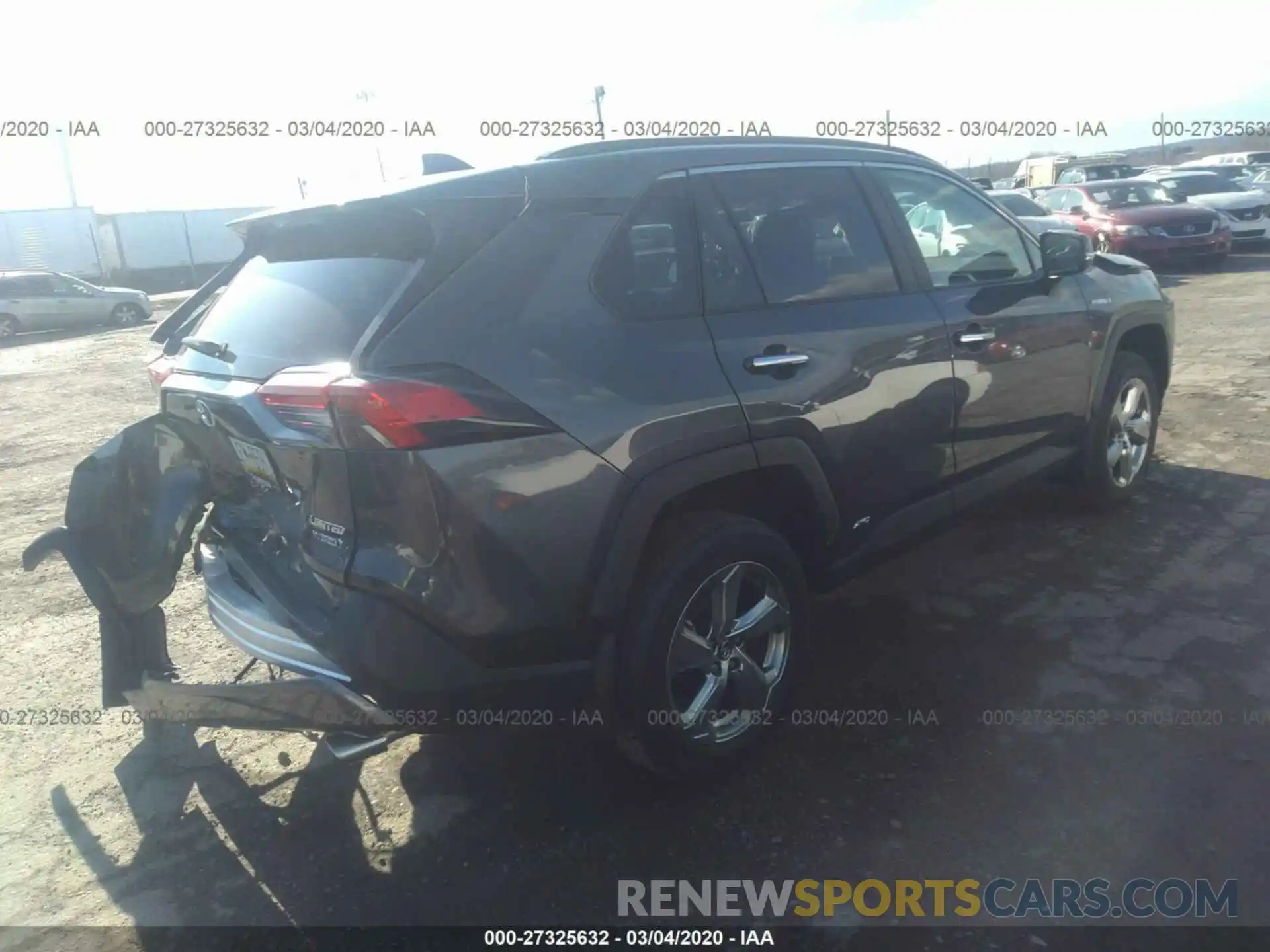 4 Photograph of a damaged car 2T3DWRFV1LW075247 TOYOTA RAV4 2020