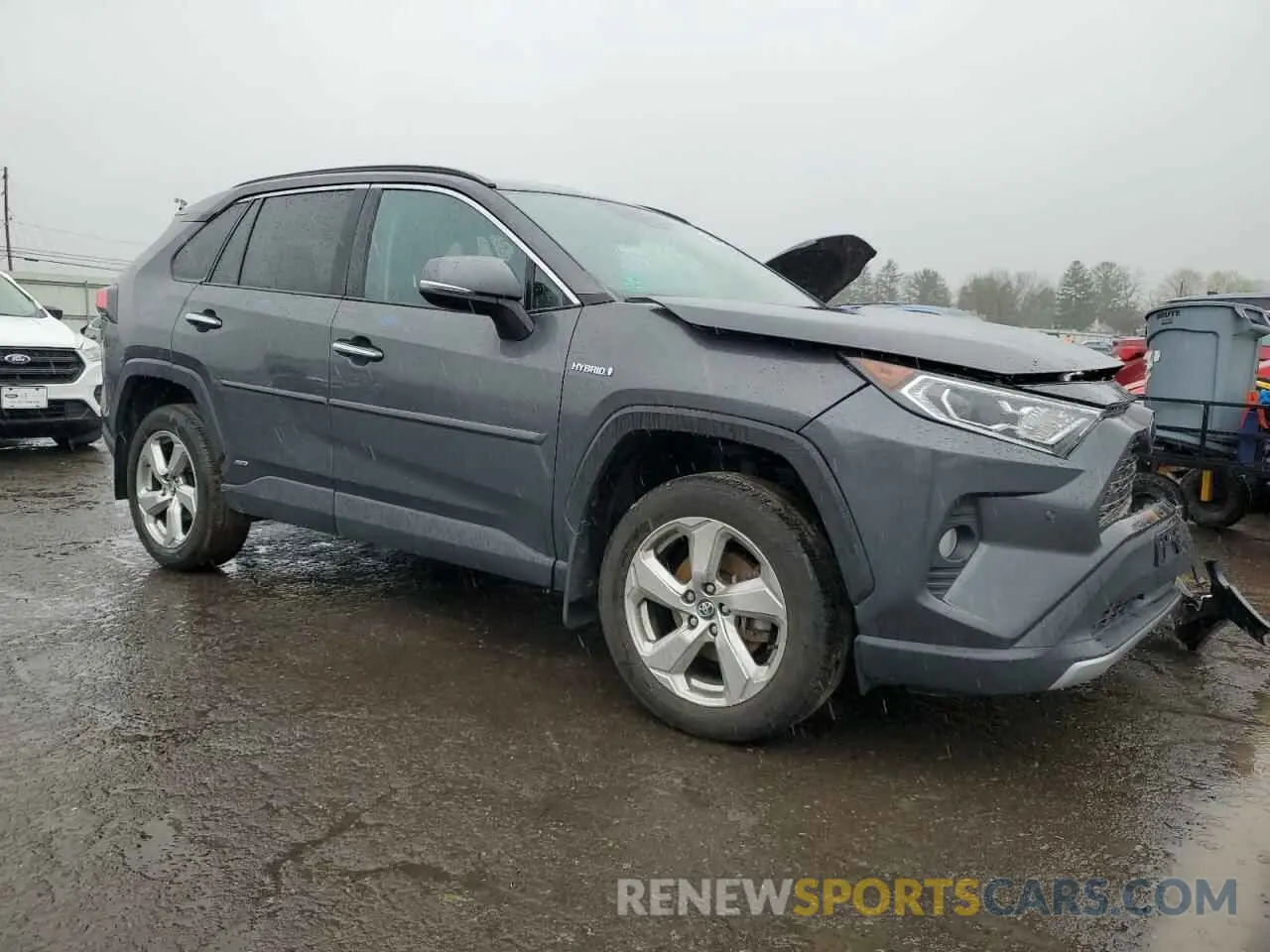 4 Photograph of a damaged car 2T3DWRFV1LW075877 TOYOTA RAV4 2020
