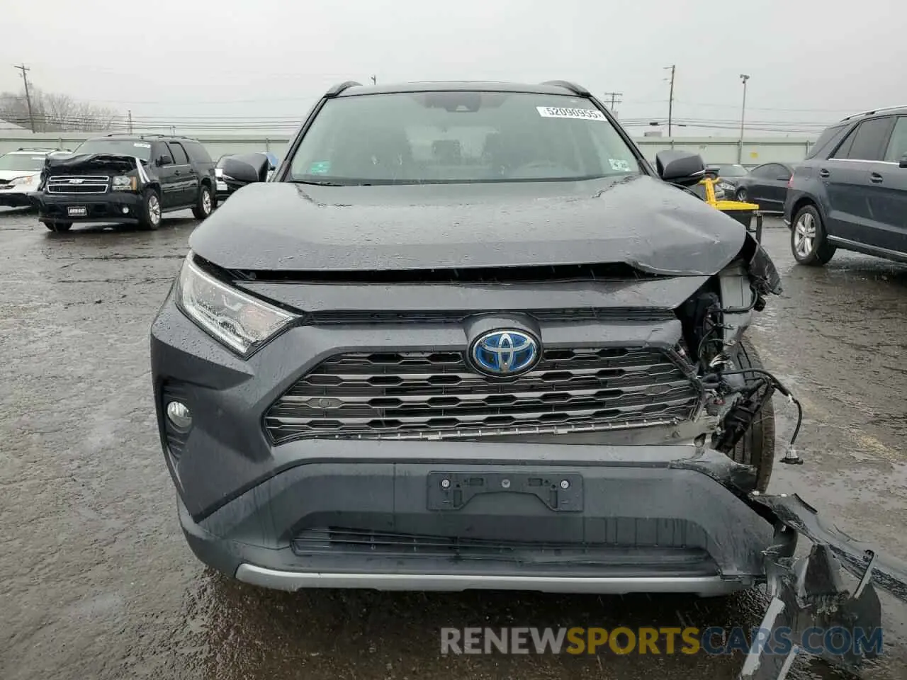 5 Photograph of a damaged car 2T3DWRFV1LW075877 TOYOTA RAV4 2020