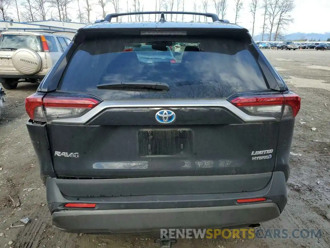 6 Photograph of a damaged car 2T3DWRFV1LW086247 TOYOTA RAV4 2020