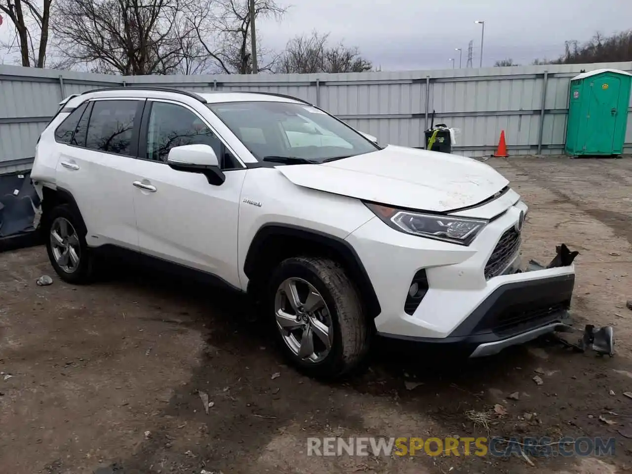 4 Photograph of a damaged car 2T3DWRFV2LW057260 TOYOTA RAV4 2020