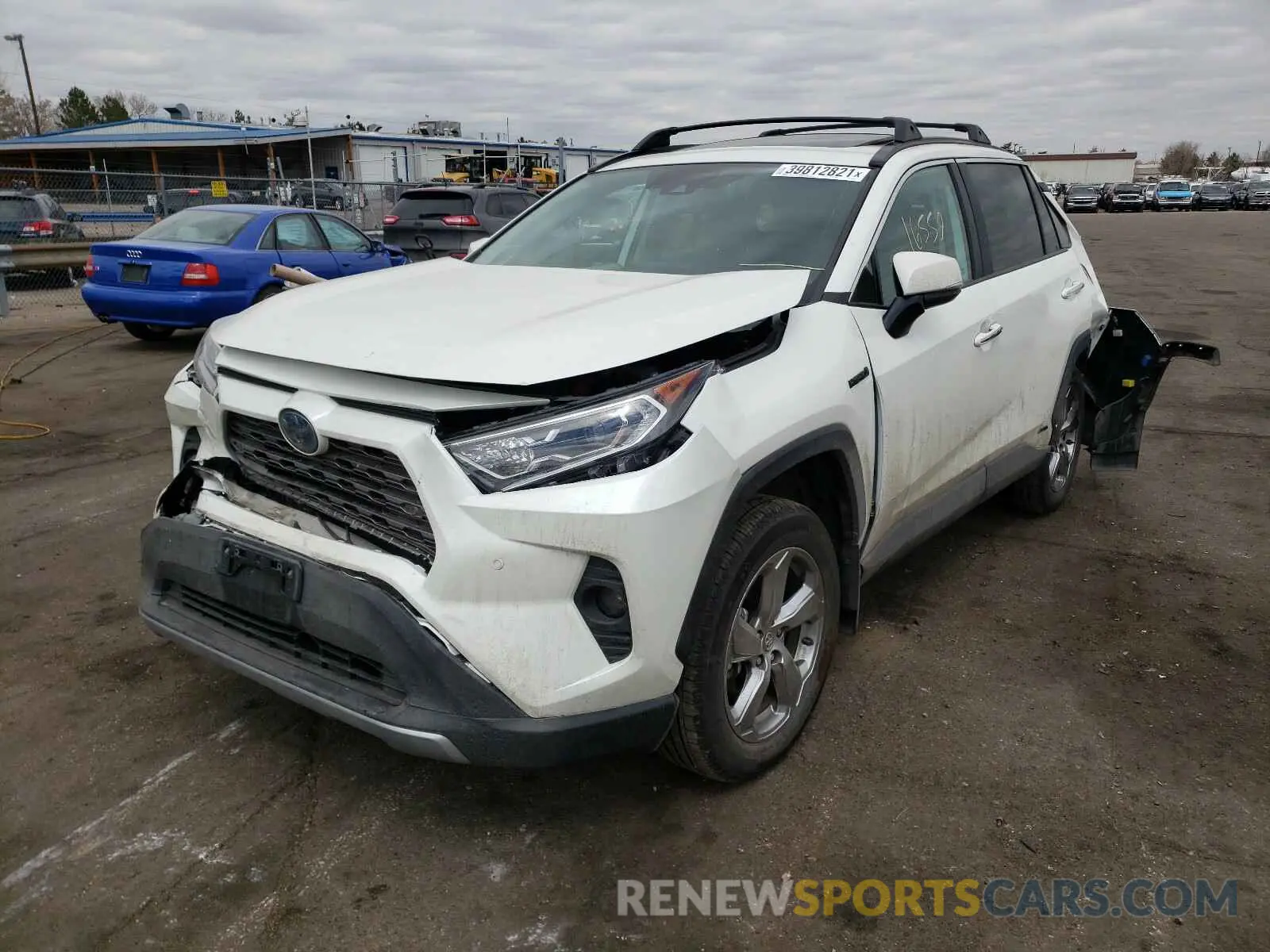 2 Photograph of a damaged car 2T3DWRFV2LW059980 TOYOTA RAV4 2020