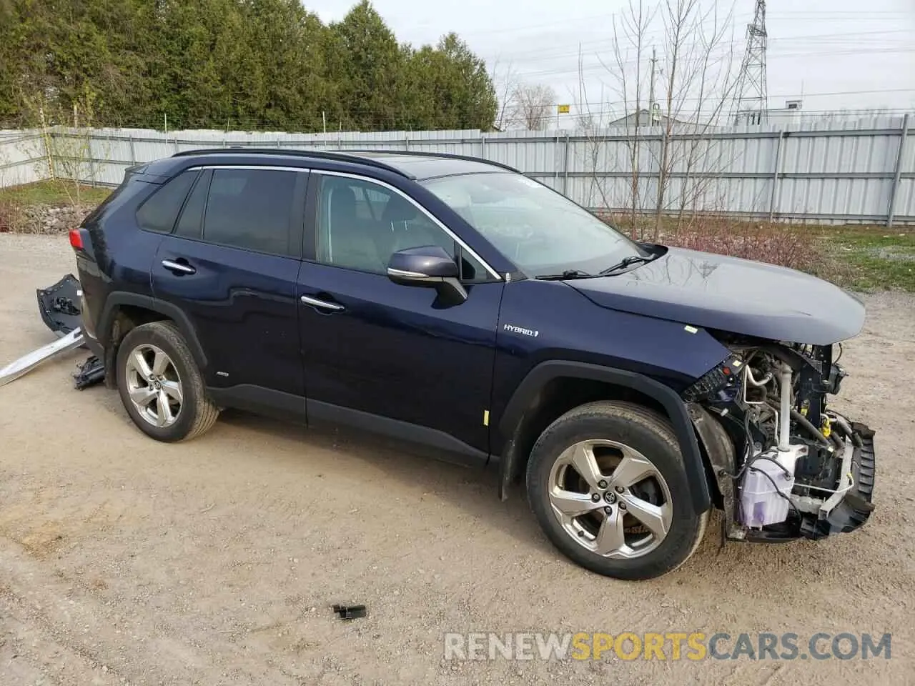 4 Photograph of a damaged car 2T3DWRFV2LW099962 TOYOTA RAV4 2020