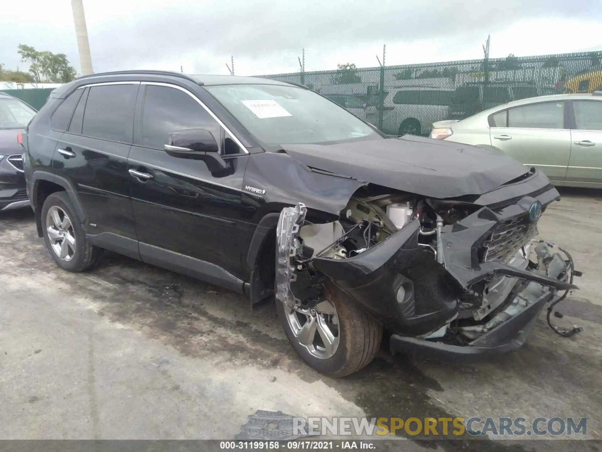 1 Photograph of a damaged car 2T3DWRFV3LW055842 TOYOTA RAV4 2020