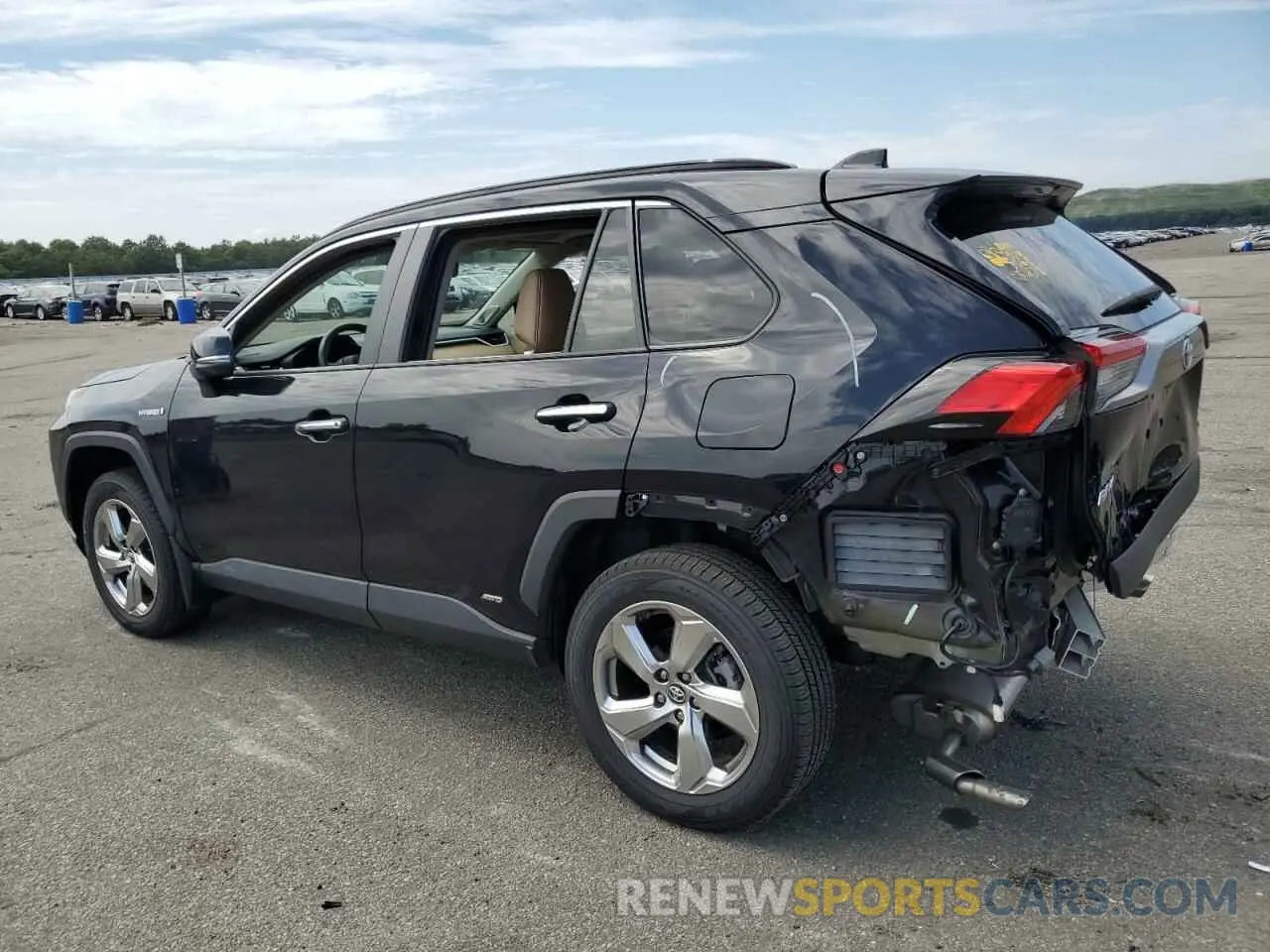 2 Photograph of a damaged car 2T3DWRFV3LW069174 TOYOTA RAV4 2020