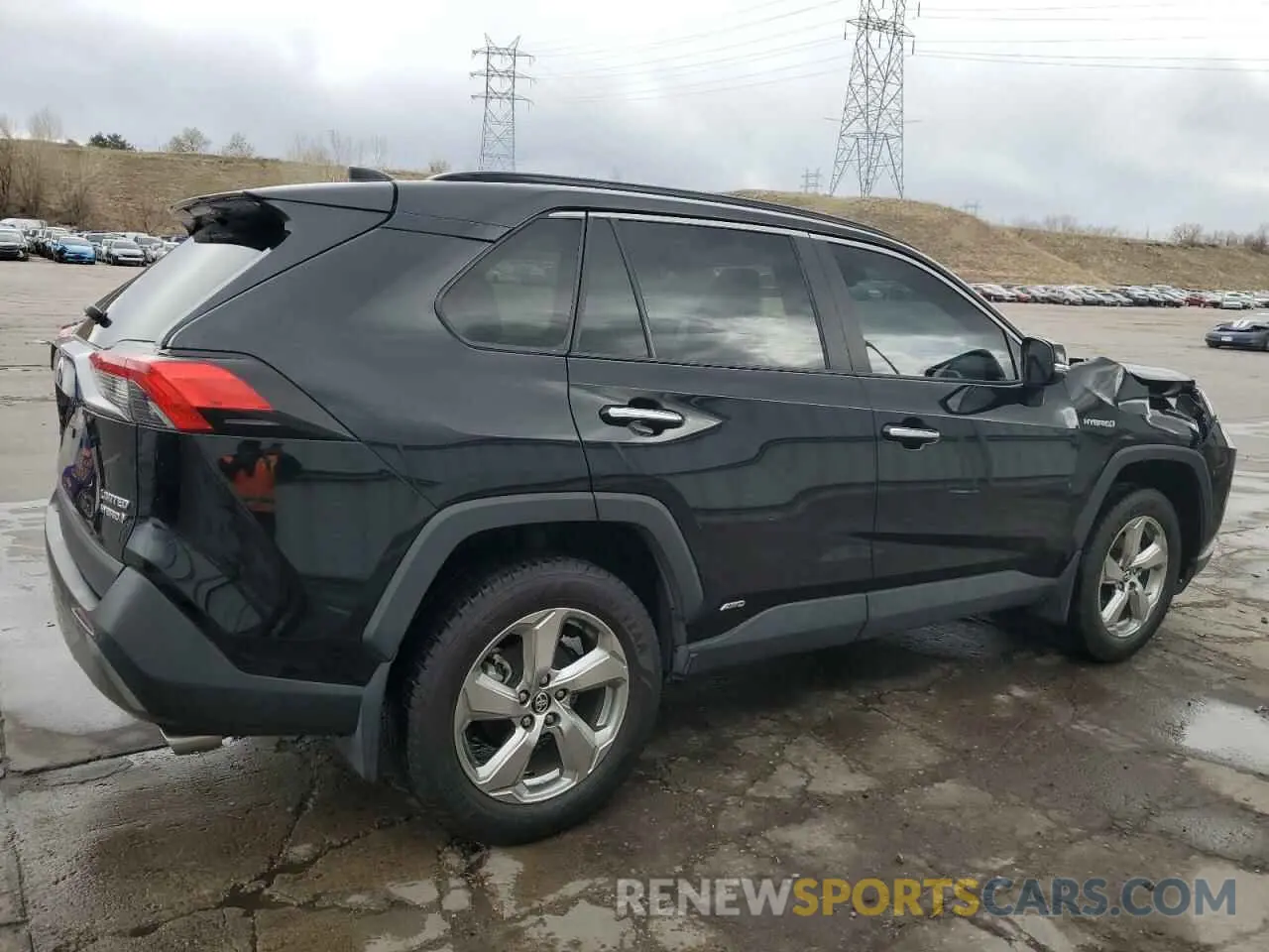 3 Photograph of a damaged car 2T3DWRFV4LW054411 TOYOTA RAV4 2020