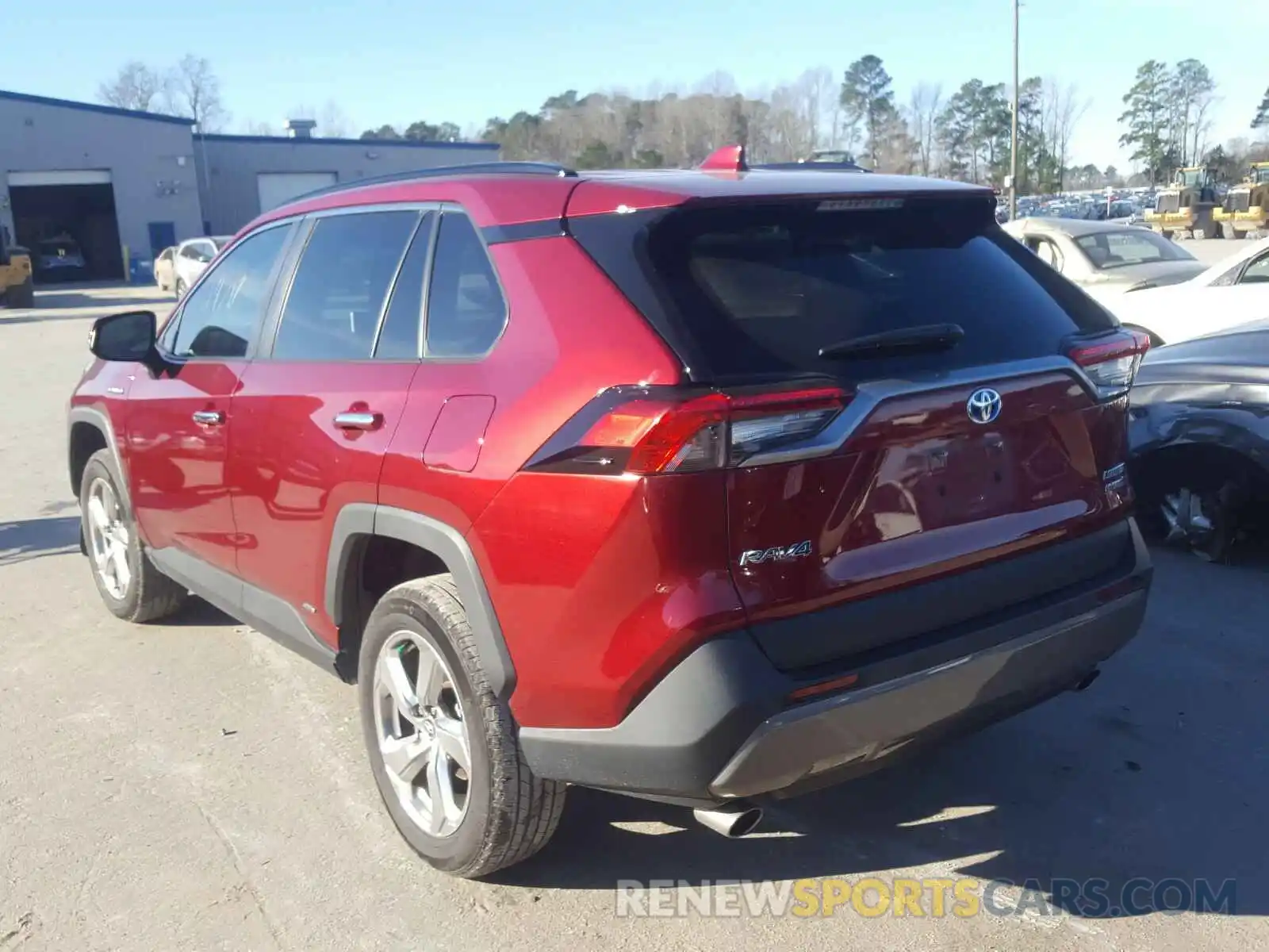 3 Photograph of a damaged car 2T3DWRFV5LW054739 TOYOTA RAV4 2020