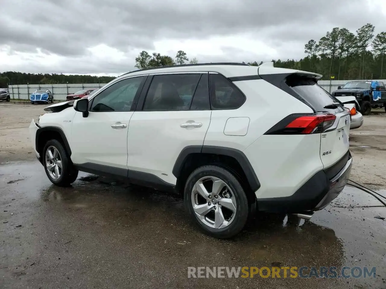 2 Photograph of a damaged car 2T3DWRFV5LW061691 TOYOTA RAV4 2020