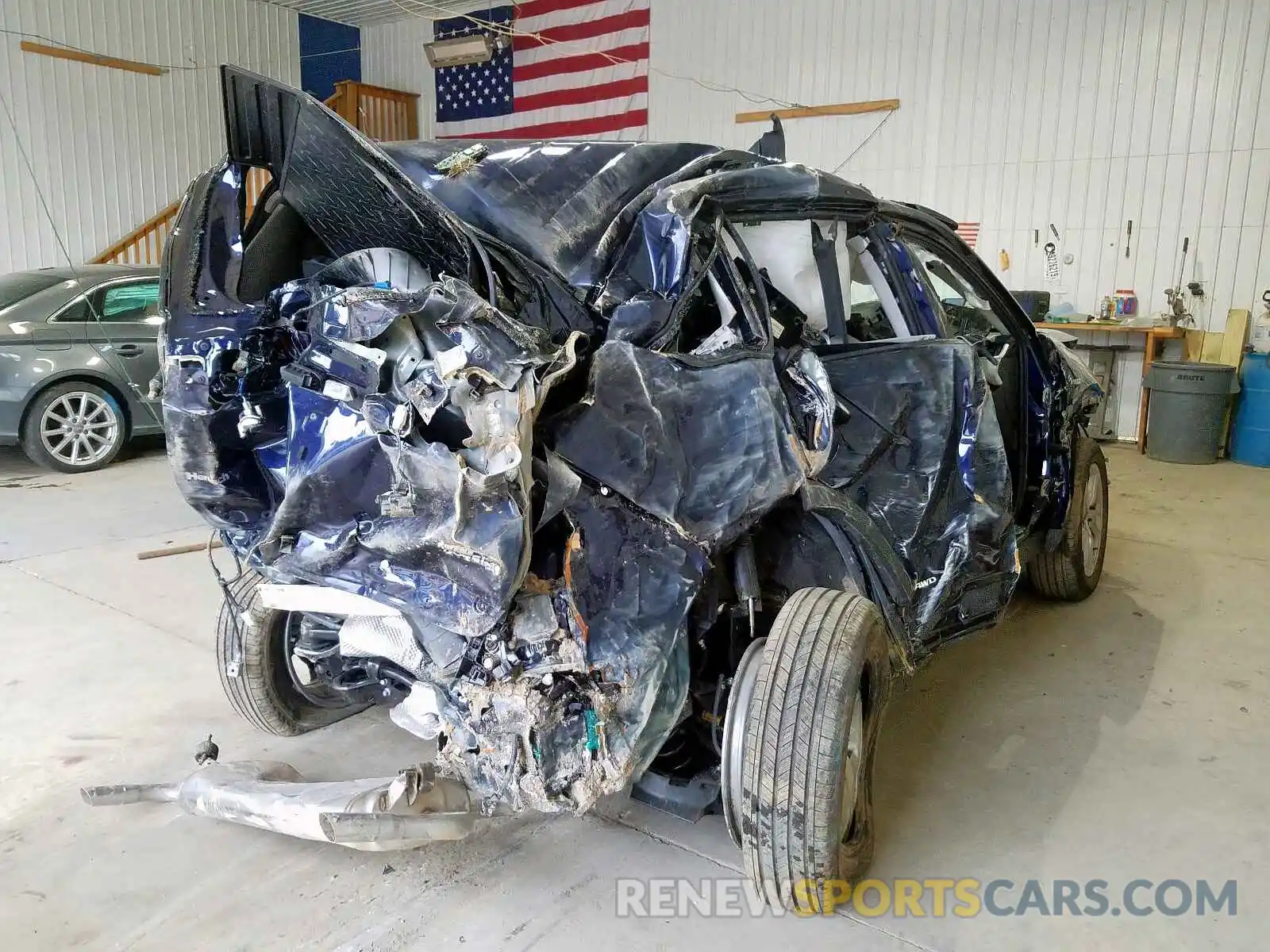 4 Photograph of a damaged car 2T3DWRFV5LW068768 TOYOTA RAV4 2020