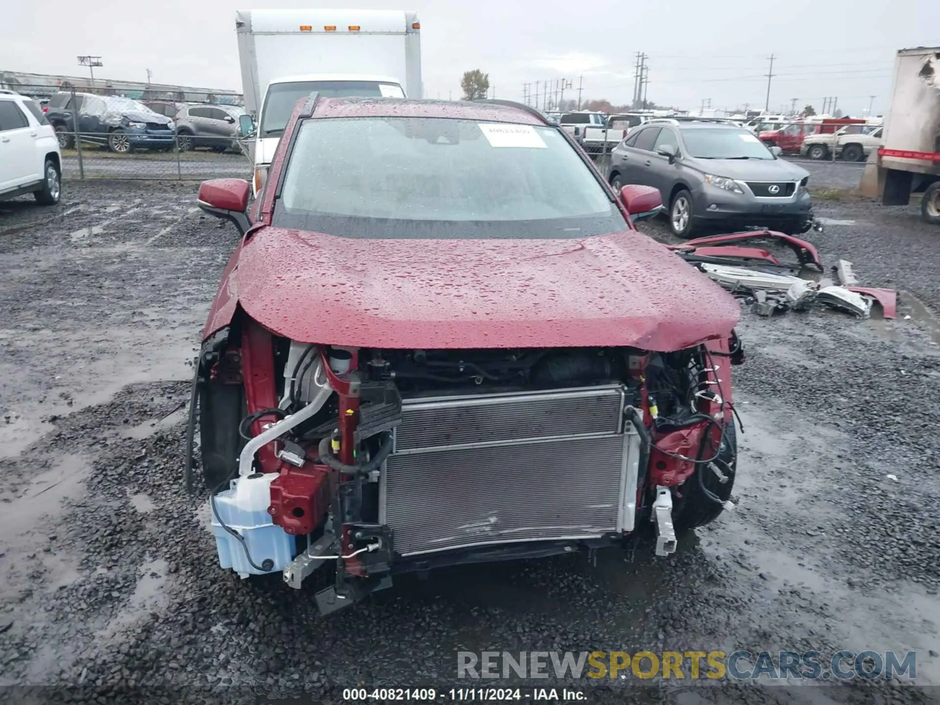 13 Photograph of a damaged car 2T3DWRFV5LW085280 TOYOTA RAV4 2020