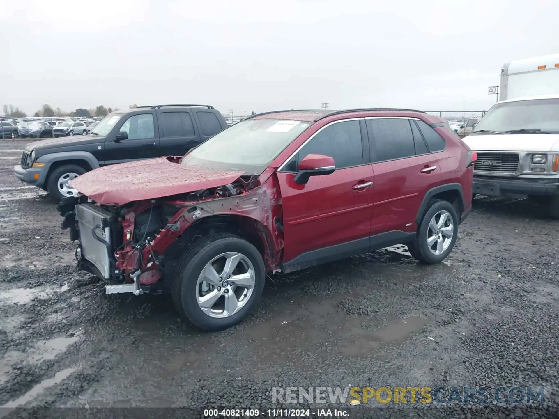 2 Photograph of a damaged car 2T3DWRFV5LW085280 TOYOTA RAV4 2020