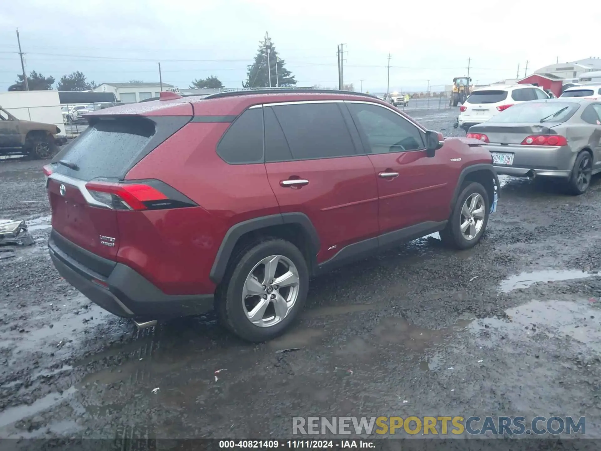 4 Photograph of a damaged car 2T3DWRFV5LW085280 TOYOTA RAV4 2020