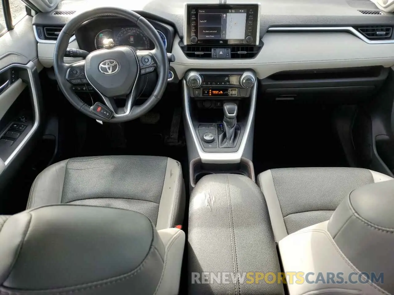 8 Photograph of a damaged car 2T3DWRFV5LW087286 TOYOTA RAV4 2020