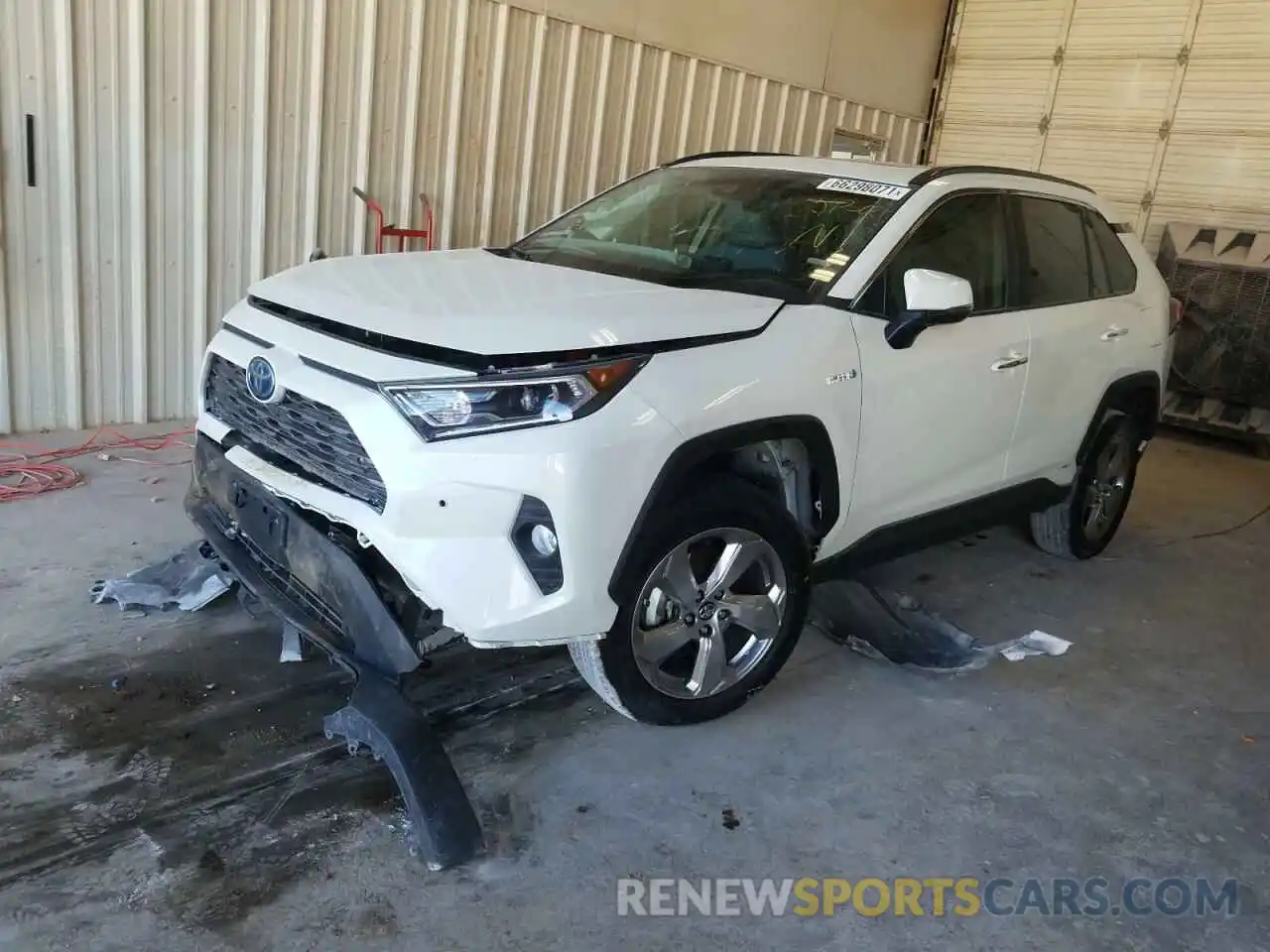 2 Photograph of a damaged car 2T3DWRFV6LW064051 TOYOTA RAV4 2020