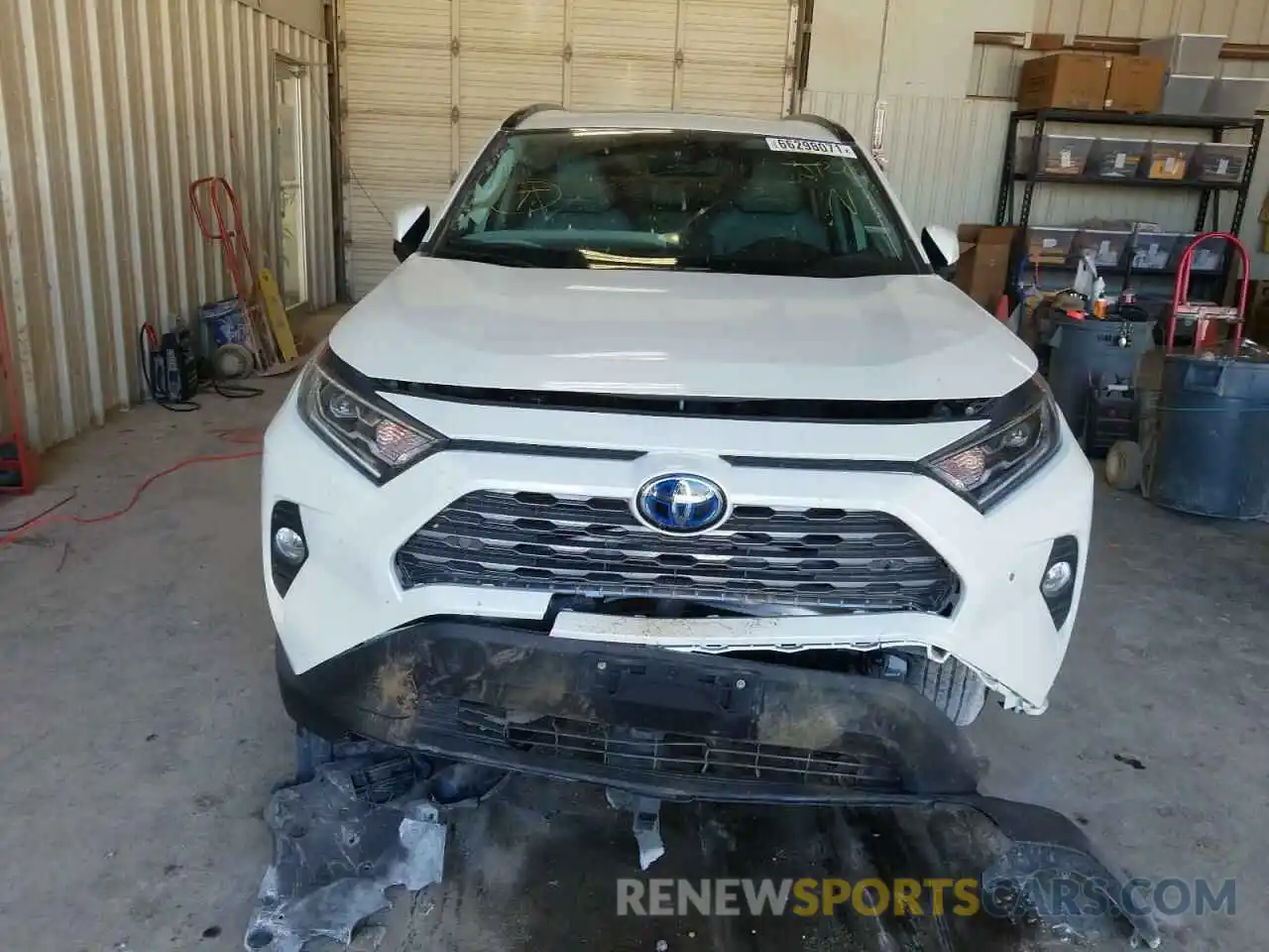 9 Photograph of a damaged car 2T3DWRFV6LW064051 TOYOTA RAV4 2020