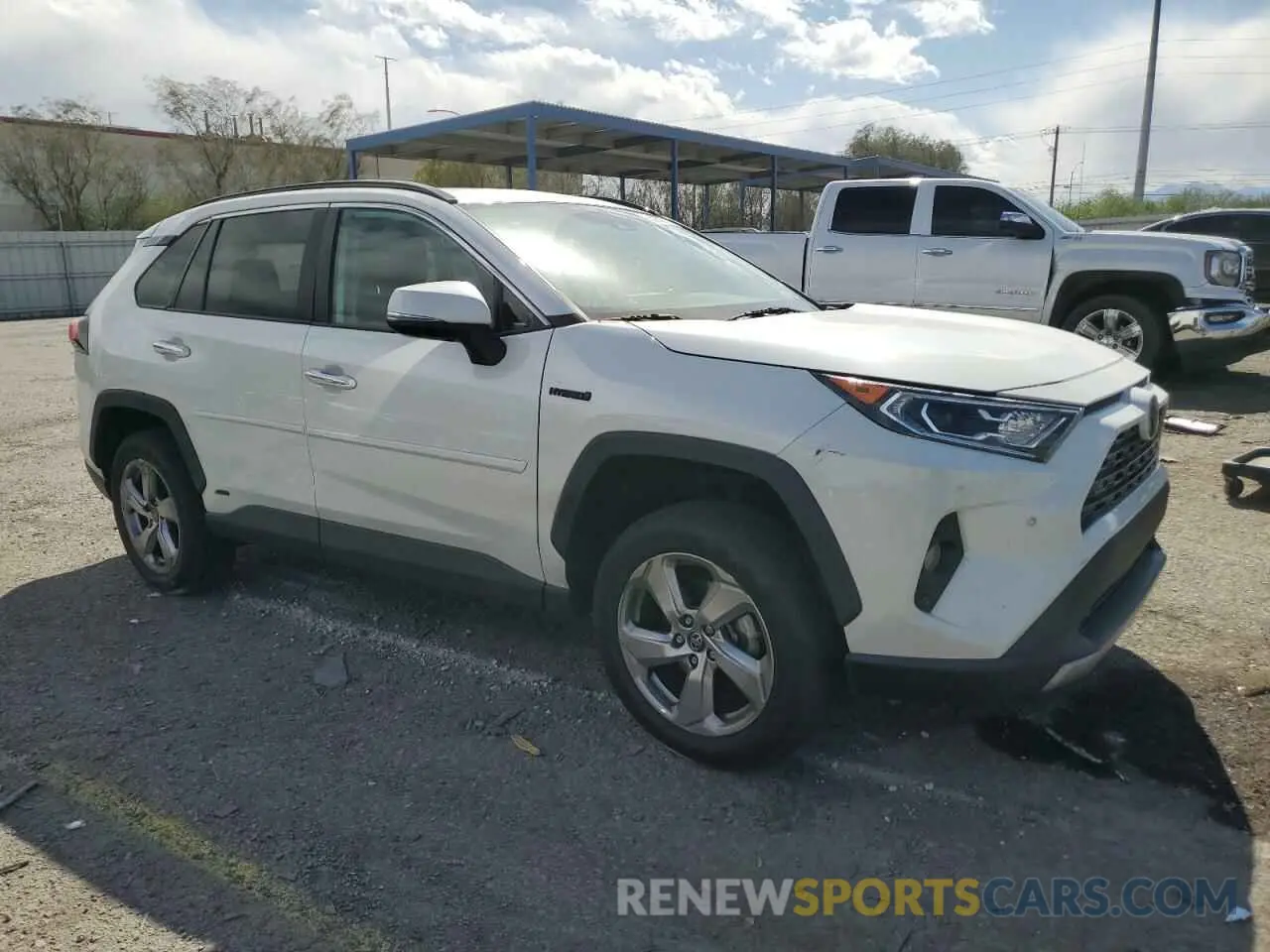 4 Photograph of a damaged car 2T3DWRFV8LW047445 TOYOTA RAV4 2020