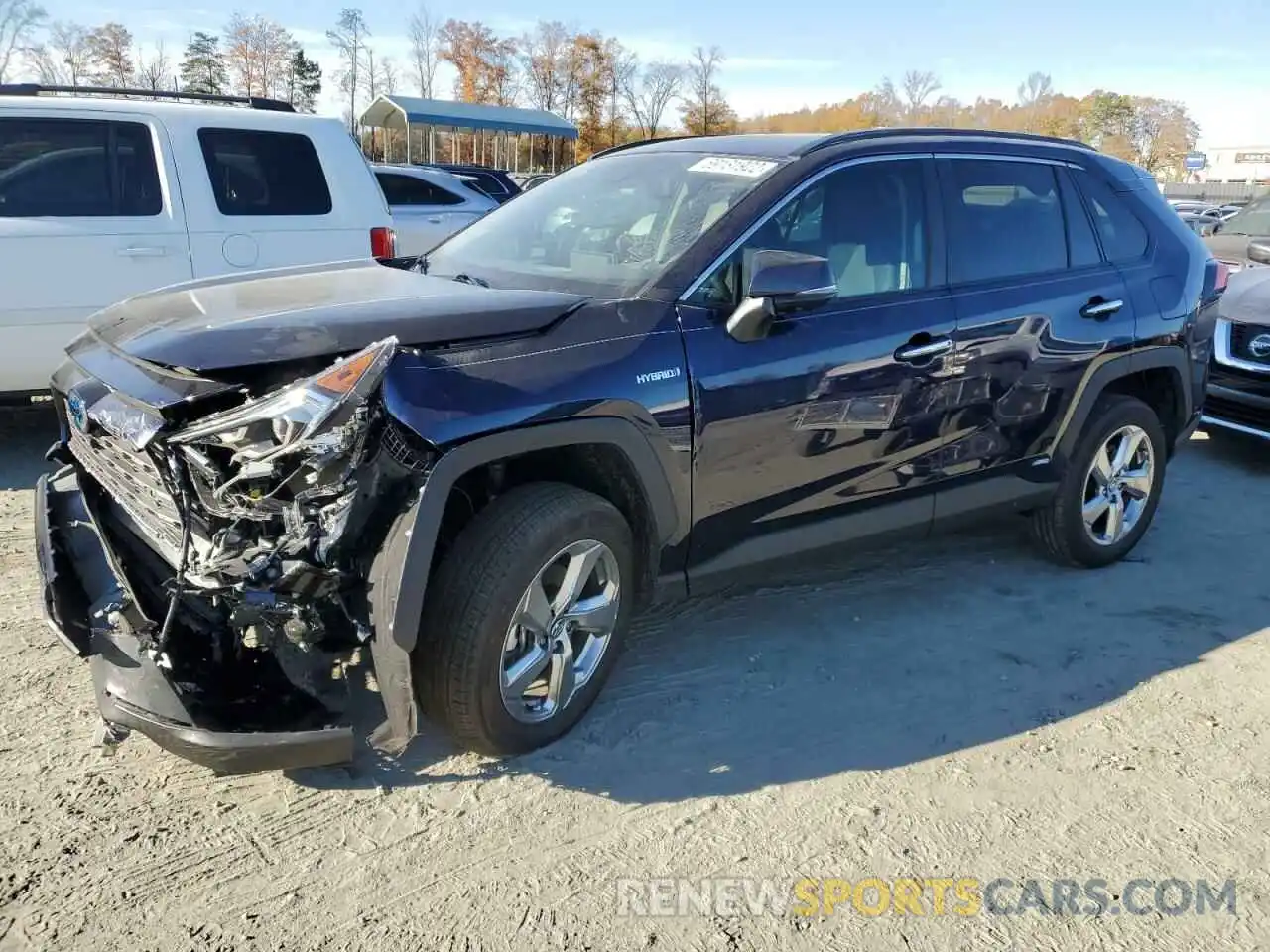 1 Photograph of a damaged car 2T3DWRFV8LW064875 TOYOTA RAV4 2020