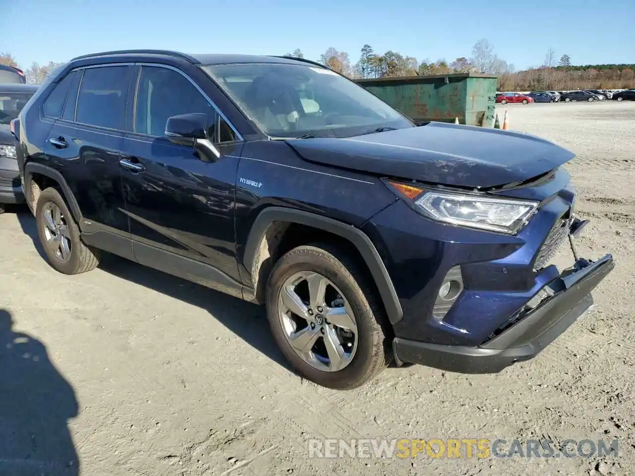 4 Photograph of a damaged car 2T3DWRFV8LW064875 TOYOTA RAV4 2020