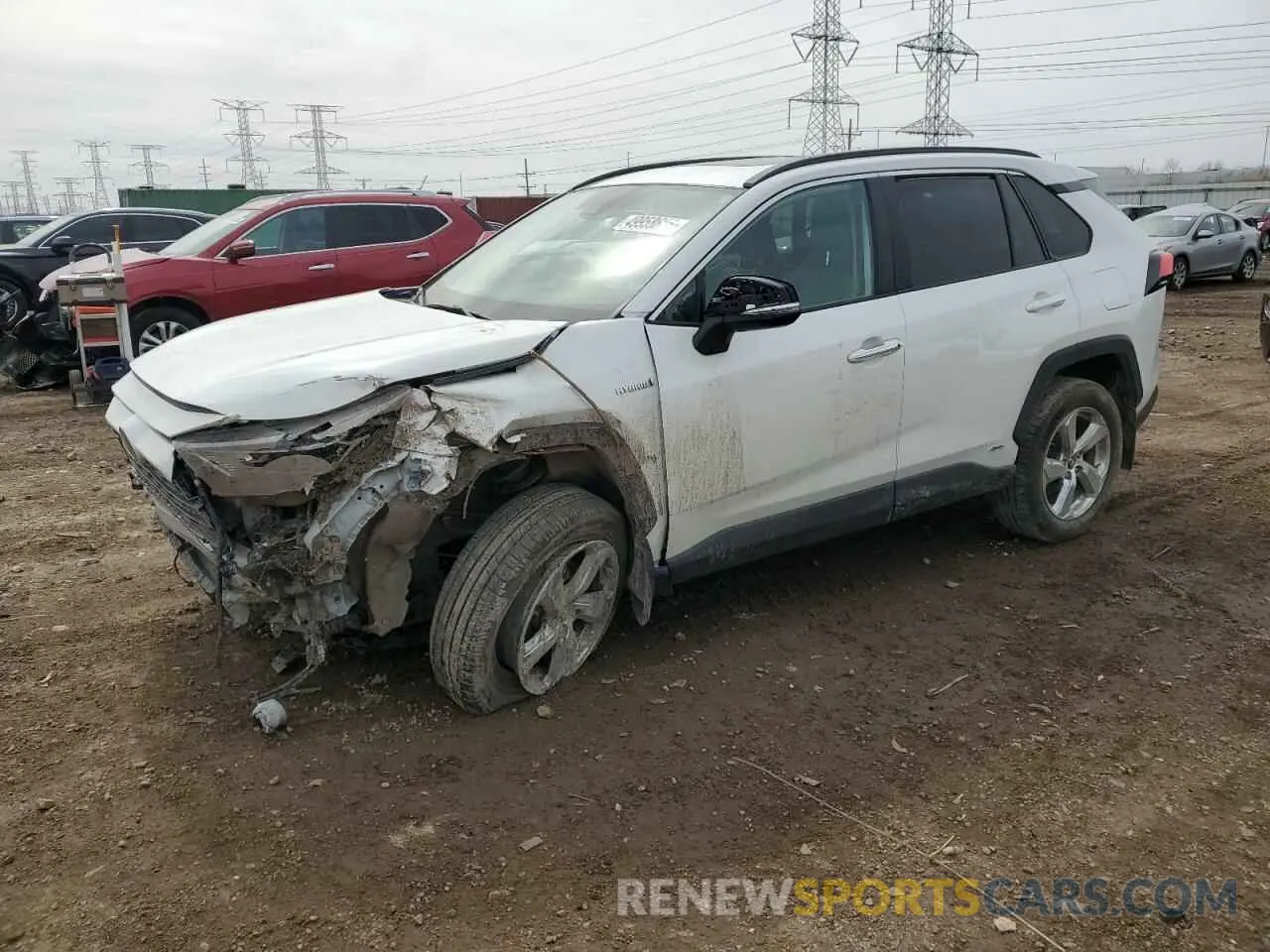 1 Photograph of a damaged car 2T3DWRFVXLW068930 TOYOTA RAV4 2020