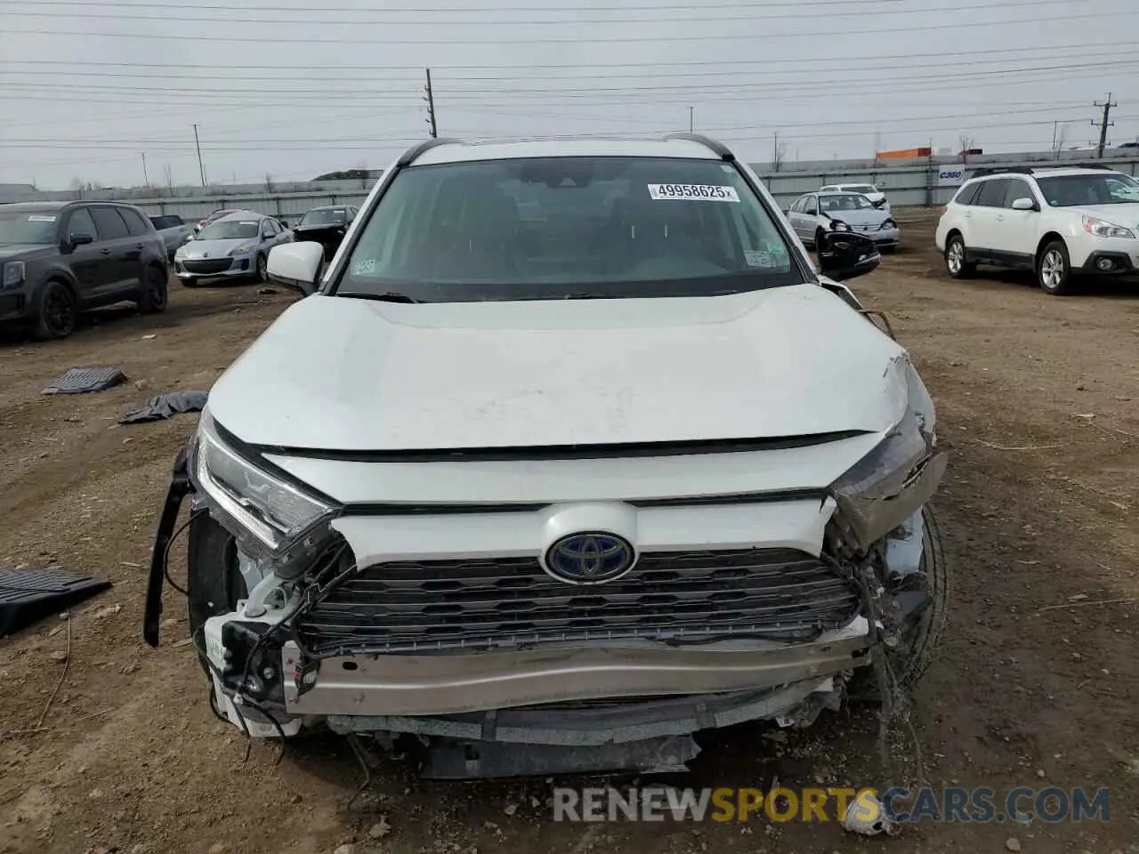5 Photograph of a damaged car 2T3DWRFVXLW068930 TOYOTA RAV4 2020