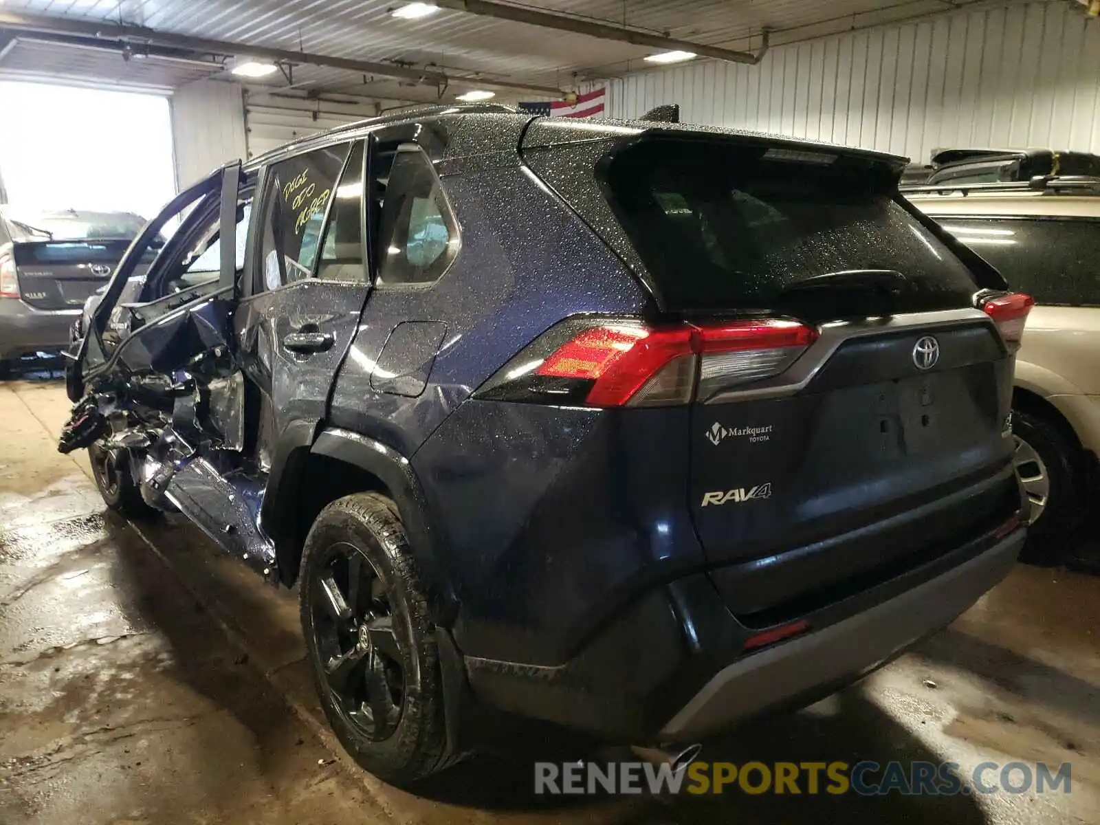 3 Photograph of a damaged car 2T3E6RFV0LW001676 TOYOTA RAV4 2020