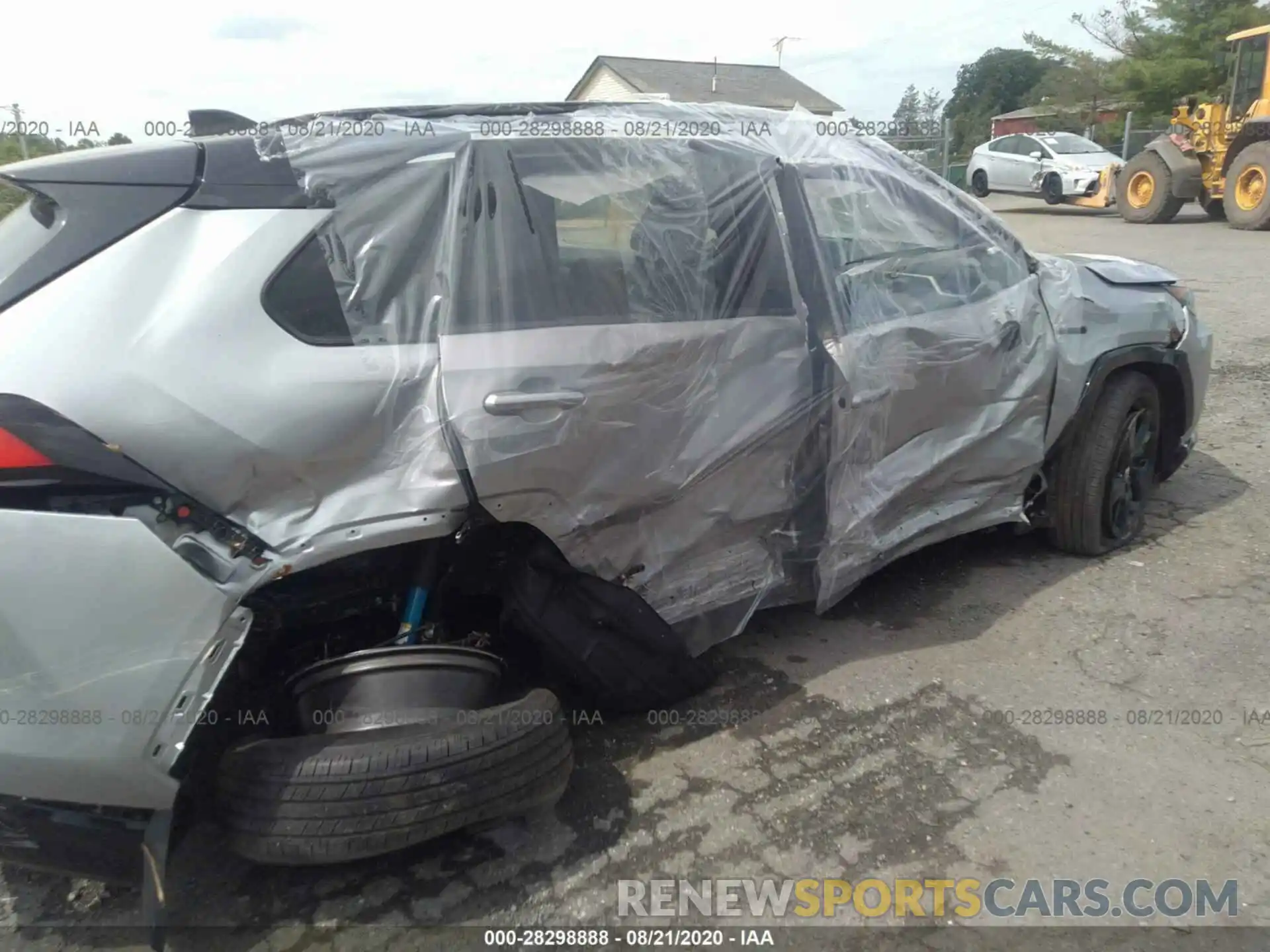 6 Photograph of a damaged car 2T3EWRFV0LW047248 TOYOTA RAV4 2020