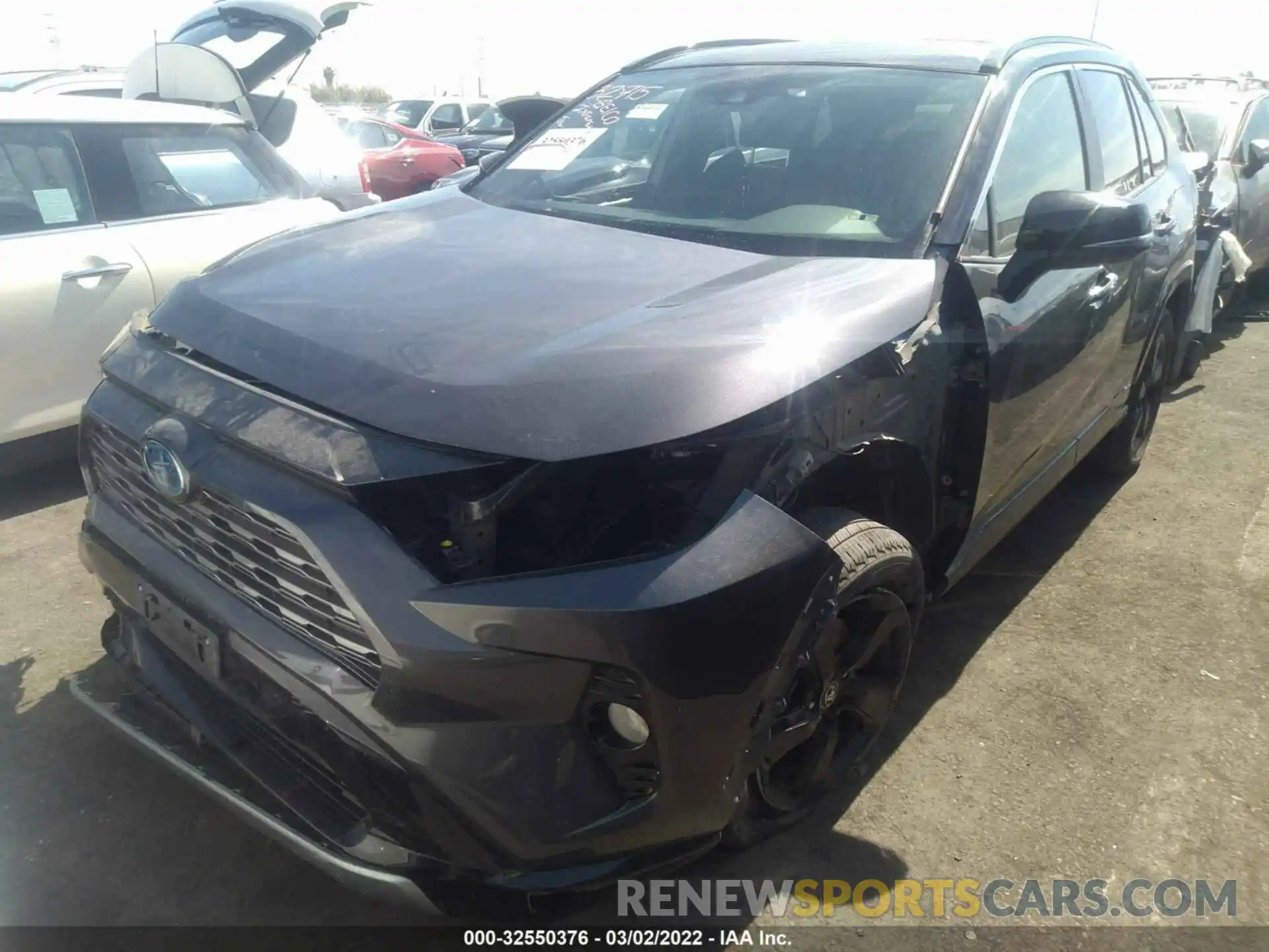 2 Photograph of a damaged car 2T3EWRFV0LW073140 TOYOTA RAV4 2020