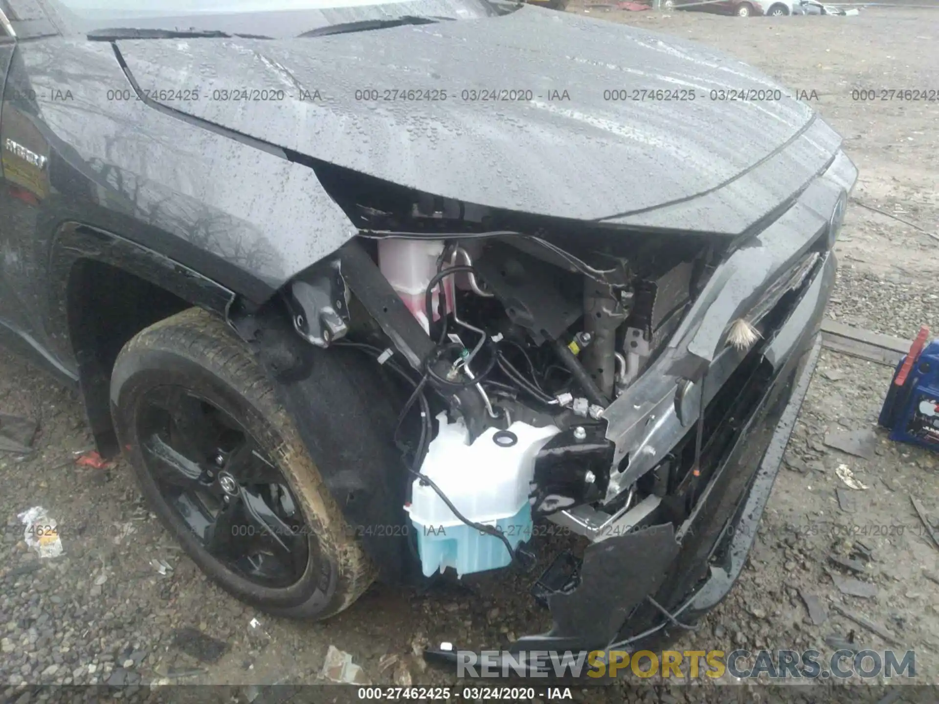 6 Photograph of a damaged car 2T3EWRFV1LW079741 TOYOTA RAV4 2020