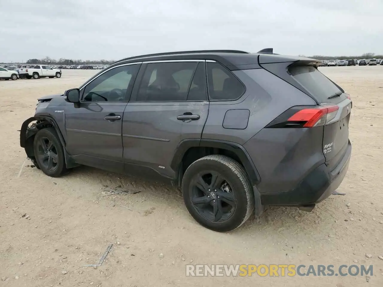 2 Photograph of a damaged car 2T3EWRFV1LW099553 TOYOTA RAV4 2020