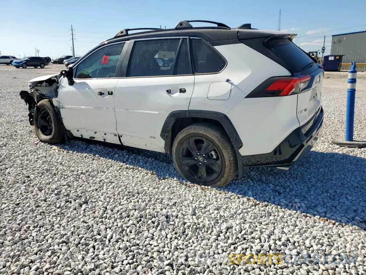 2 Photograph of a damaged car 2T3EWRFV2LW069977 TOYOTA RAV4 2020