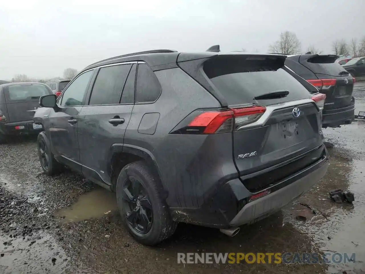 2 Photograph of a damaged car 2T3EWRFV6LW062854 TOYOTA RAV4 2020