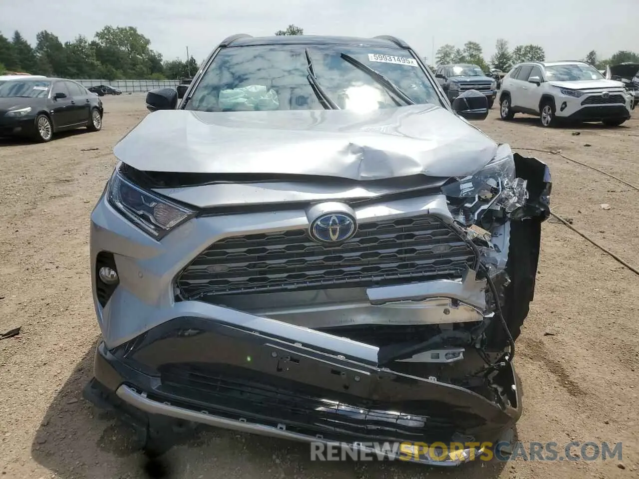 5 Photograph of a damaged car 2T3EWRFV8LW060782 TOYOTA RAV4 2020