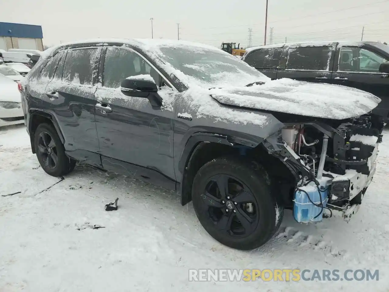 4 Photograph of a damaged car 2T3EWRFV9LW097145 TOYOTA RAV4 2020