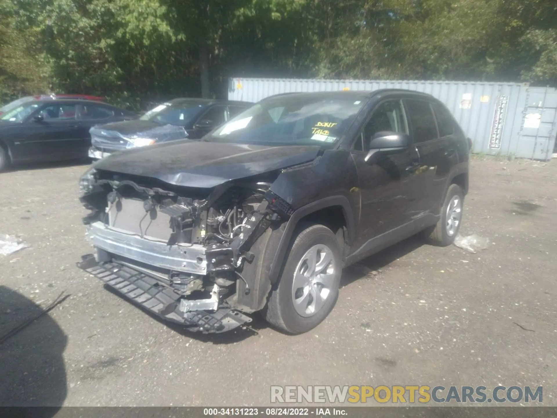 2 Photograph of a damaged car 2T3F1RFV0LC065432 TOYOTA RAV4 2020