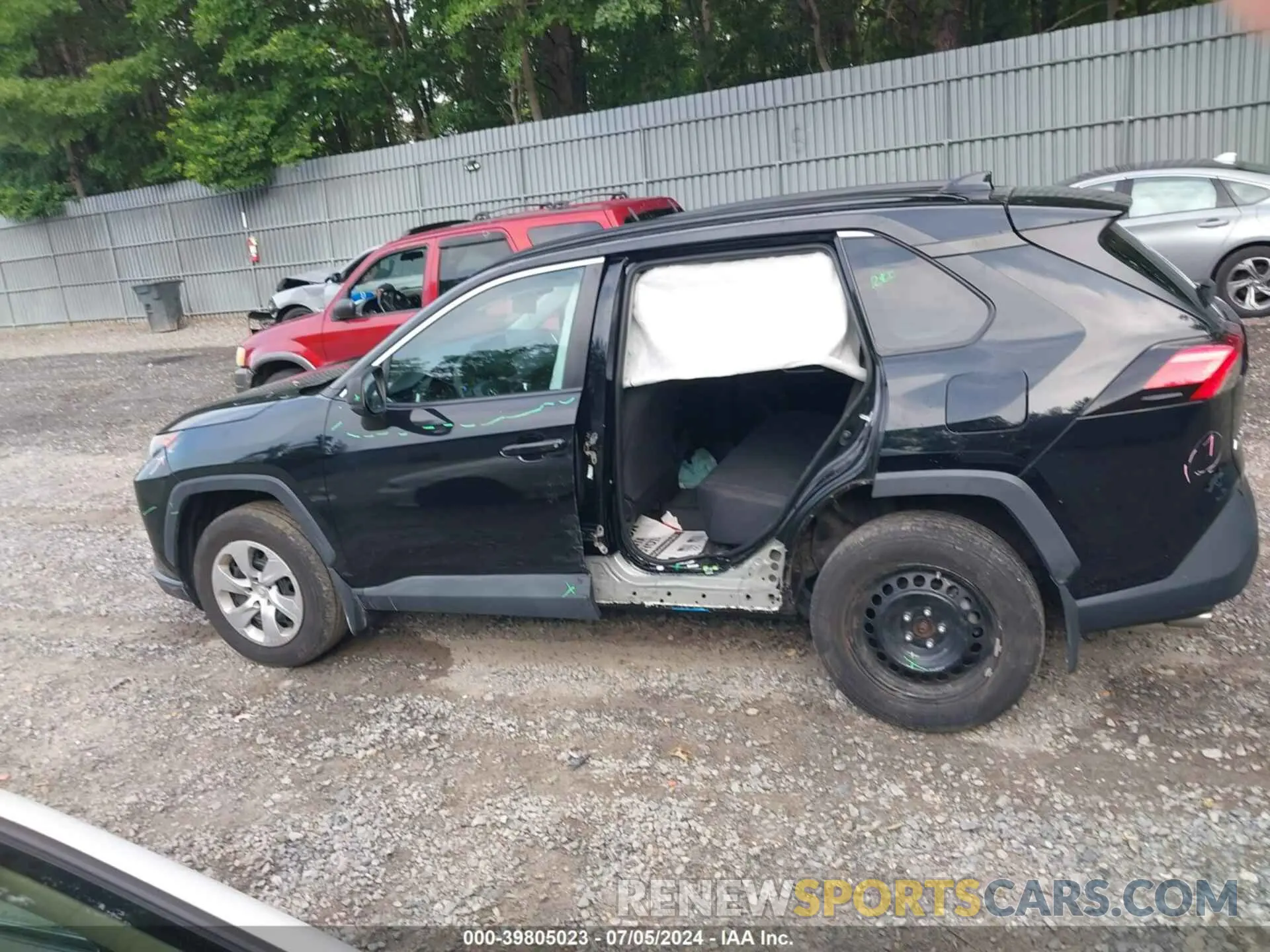 14 Photograph of a damaged car 2T3F1RFV0LC071859 TOYOTA RAV4 2020