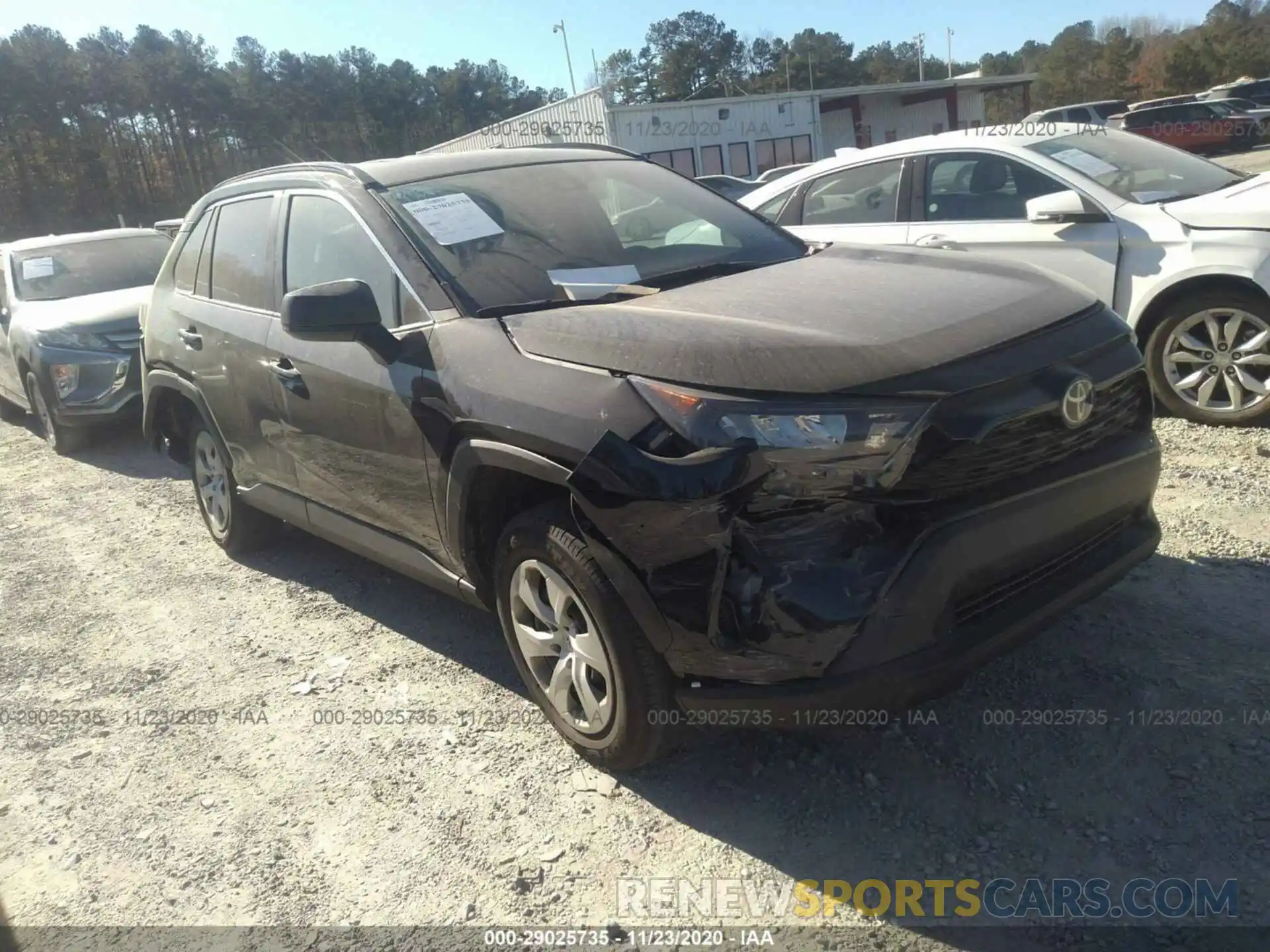 1 Photograph of a damaged car 2T3F1RFV0LC088225 TOYOTA RAV4 2020