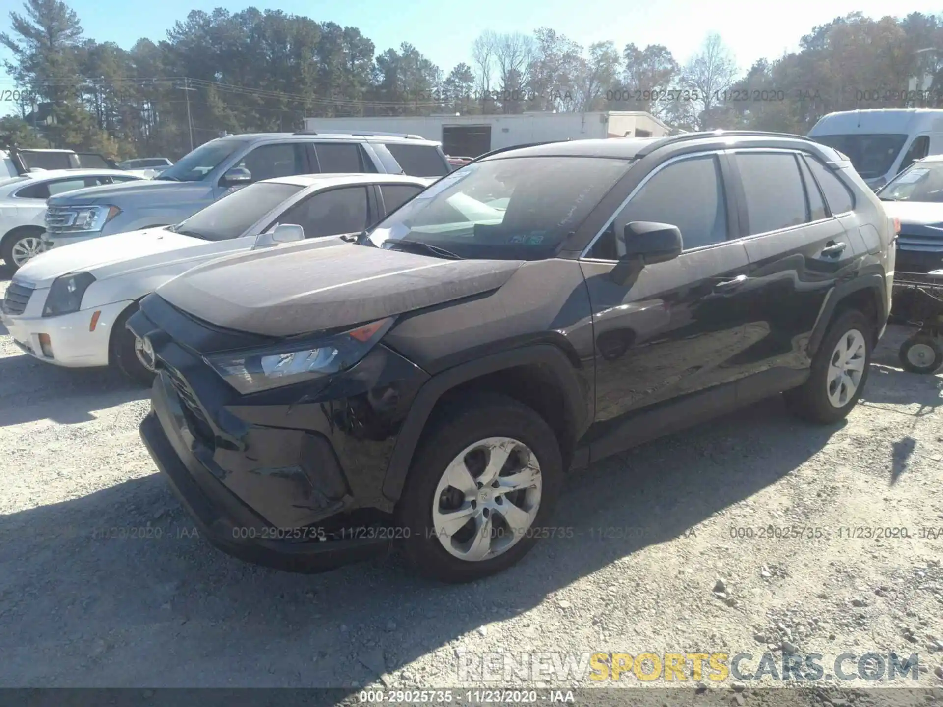 2 Photograph of a damaged car 2T3F1RFV0LC088225 TOYOTA RAV4 2020