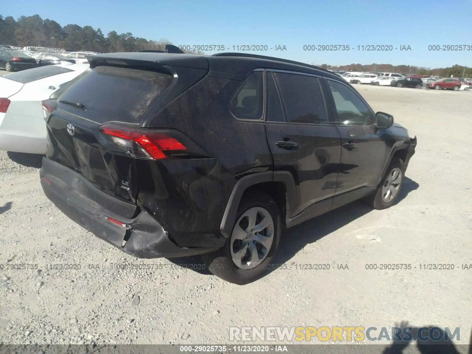 4 Photograph of a damaged car 2T3F1RFV0LC088225 TOYOTA RAV4 2020