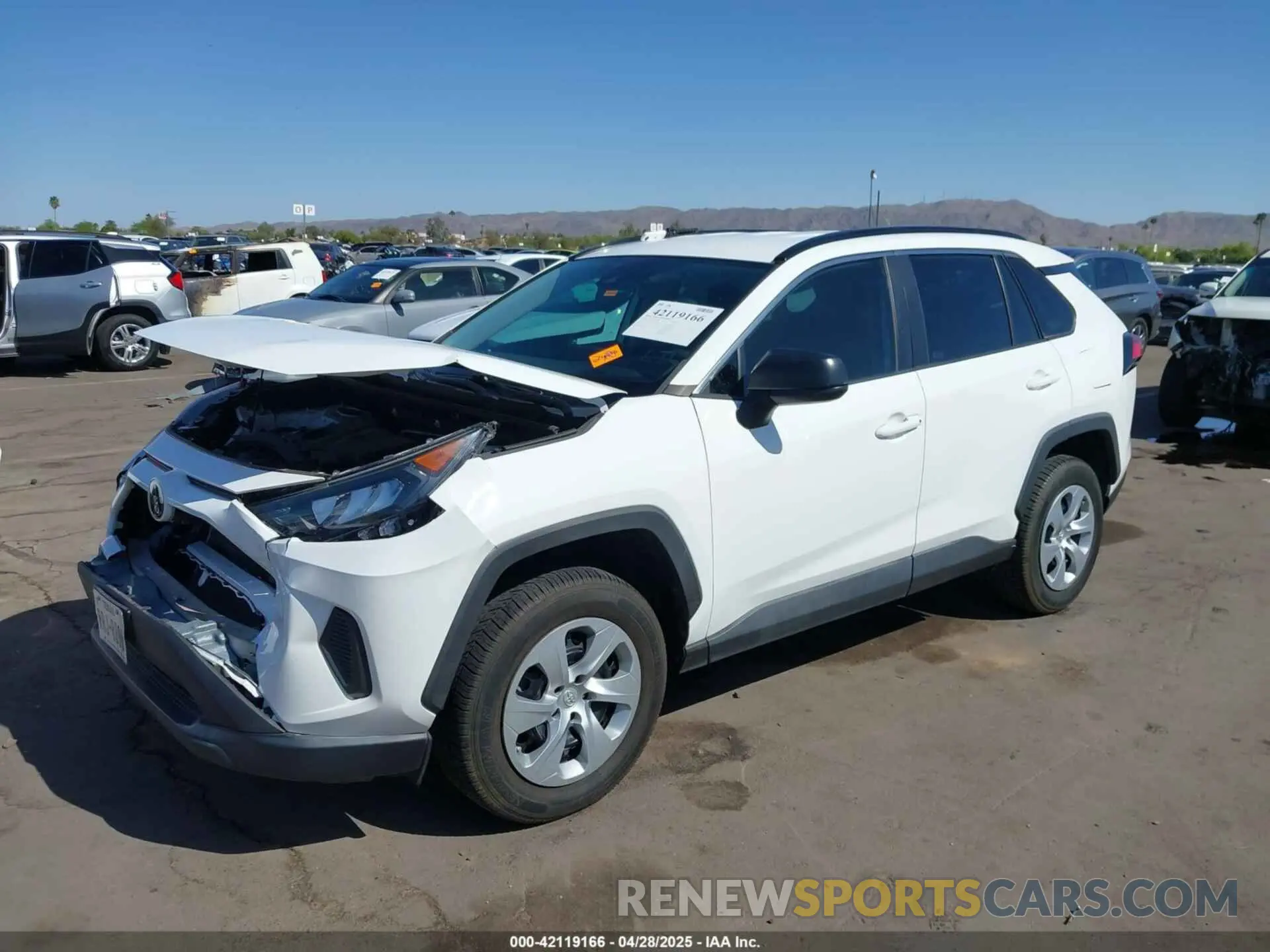 2 Photograph of a damaged car 2T3F1RFV0LC090346 TOYOTA RAV4 2020