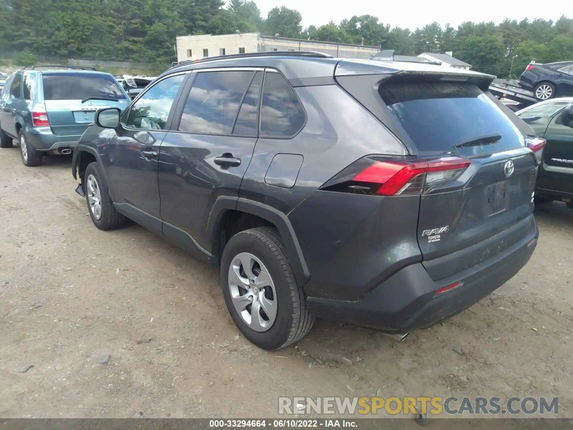 3 Photograph of a damaged car 2T3F1RFV0LC108599 TOYOTA RAV4 2020