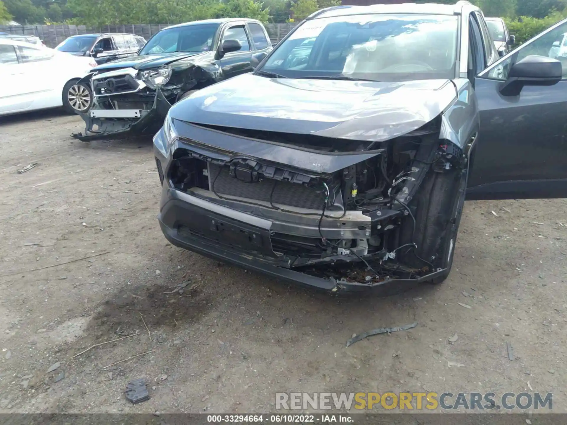 6 Photograph of a damaged car 2T3F1RFV0LC108599 TOYOTA RAV4 2020